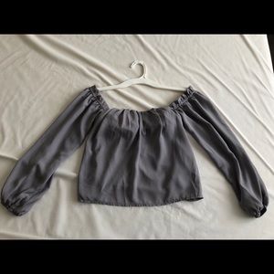 Showpo never worn grey top